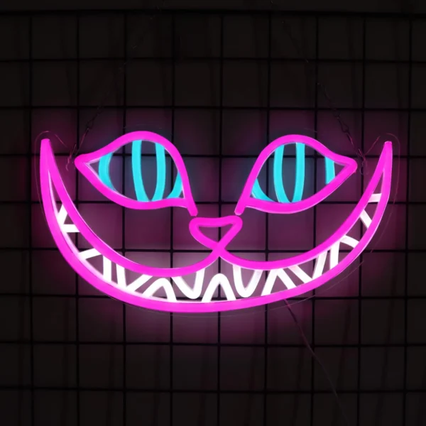 Nonvue Cheshire Cat Neon Sign