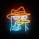 Perry the Platypus Neon Signs