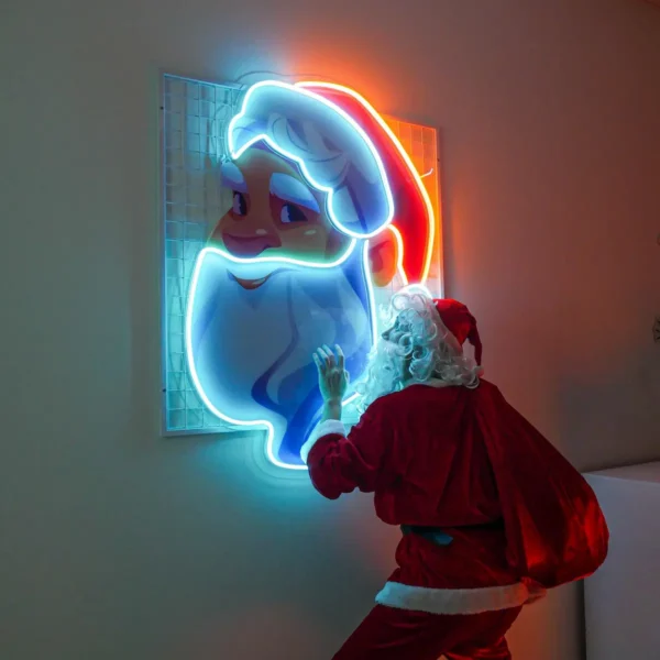 Santa Claus Neon Sign - Christmas